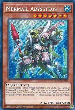 Mermail Abyssteus (V.3 Secret Rare) 