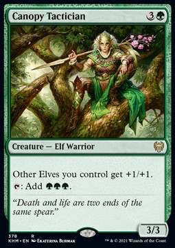 Canopy Tactician - Kaldheim Extras 
