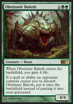 Obstinate Baloth - Magic 2011 