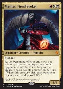 Mathas Fiend Seeker - Commander 2017 