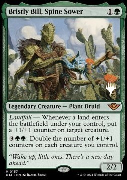 Bristly Bill Spine Sower (V.2) - Outlaws of Thunder Junction Promos 