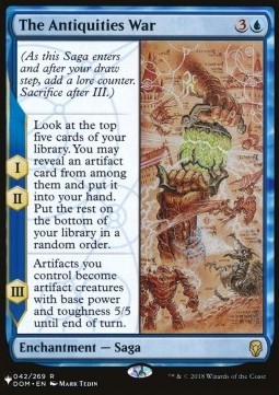 The Antiquities War 