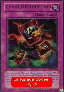 Chain Destruction (V.1 - Ultra Rare) 
