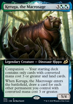 Keruga the Macrosage - Ikoria Lair of Behemoths Extras 