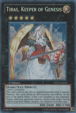 Tiras, Keeper of Genesis (V.1 - Secret Rare) 