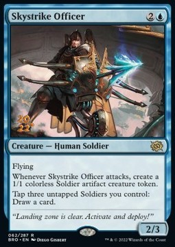 Skystrike Officer (V.1) - The Brothers War Promos 