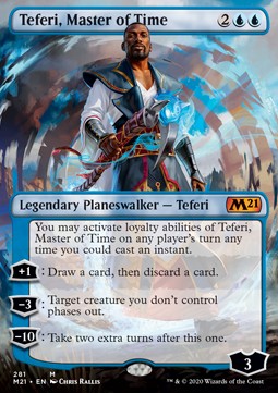 Teferi Master of Time (V.4) - Core 2021 Extras