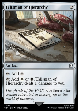 Talisman of Hierarchy - Universes Beyond Fallout 