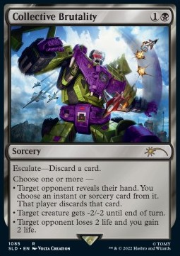 Collective Brutality - Secret Lair Drop Series December Superdrop 2022 
