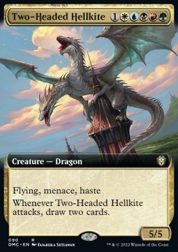 Two Headed Hellkite - Commander Dominaria United Extras 
