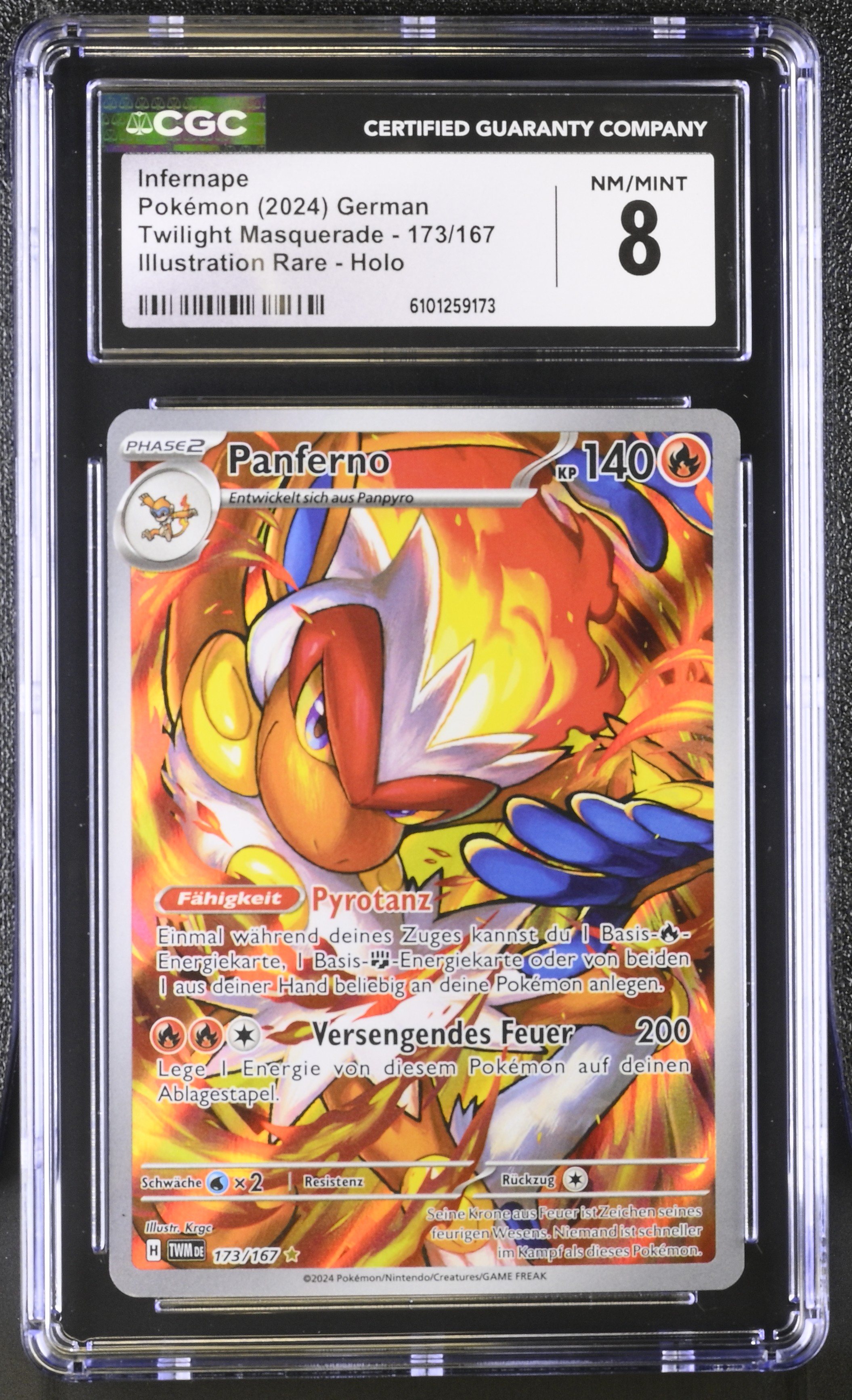 Infernape - TWM 173 - German - CGC 8 