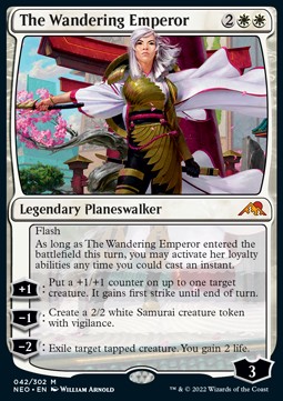 The Wandering Emperor - Kamigawa Neon Dynasty 