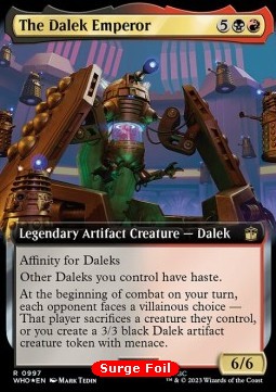 The Dalek Emperor (V.3) - Universes Beyond Doctor Who Extras 