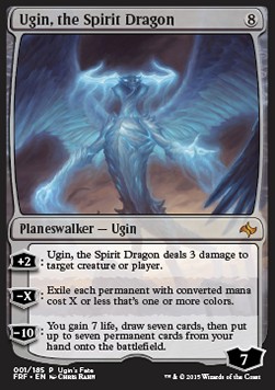 Ugin the Spirit Dragon - Ugins Fate Promos 