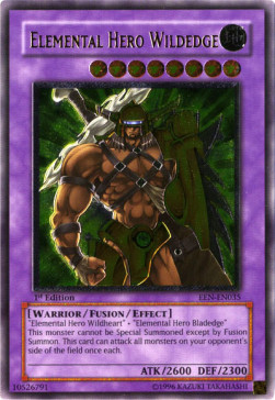 Elemental Hero Wildedge (V.2 - Ultimate Rare) 