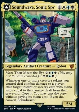 Soundwave Sonic Spy Soundwave Superior Captain (V.1) - Universes Beyond Transformers 