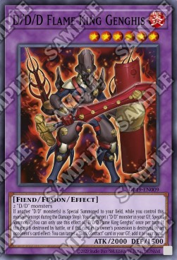 D/D/D Flame King Genghis 