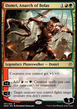 Domri Anarch of Bolas - Core 2021 Promos 