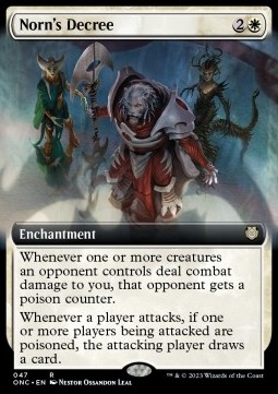 Norns Decree - Commander Phyrexia All Will Be One Extras 