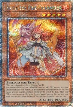 Hiita the Fire Channeler (V.2 - Quarter Century Secret Rare) 