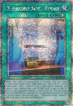Infernoble Arms - Almace (V.2 - Quarter Century Secret Rare) 