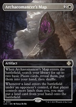 Archaeomancers Map - Commander The Lost Caverns of Ixalan Extras 