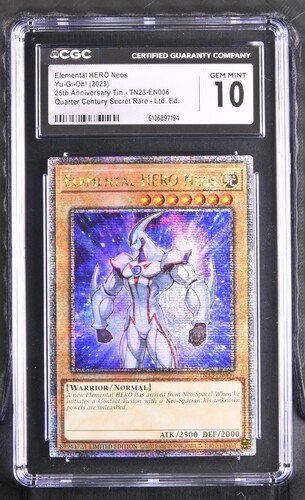 Elemental HERO Neos - TN23 6 - English - CGC 10 