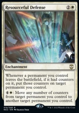 Resourceful Defense - Commander Streets of New Capenna Extras 