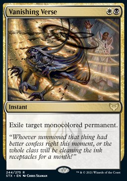 Vanishing Verse - Strixhaven School of Mages 