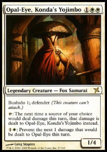Opal Eye Kondas Yojimbo - Betrayers of Kamigawa 