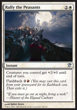 Rally the Peasants - Innistrad 