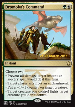 Dromokas Command - Dragons Of Tarkir Promos 