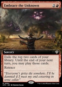 Embrace the Unknown - Commander Outlaws of Thunder Junction Extras 