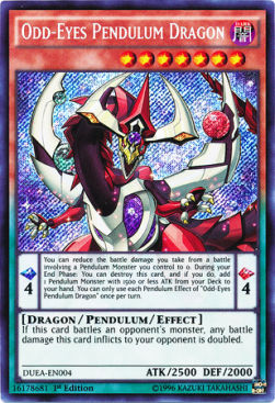 Odd-Eyes Pendulum Dragon (V.1 - Secret Rare) 