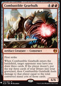 Combustible Gearhulk - The List 