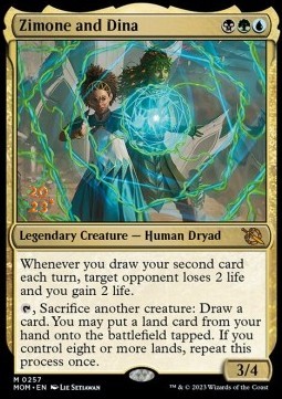 Zimone and Dina (V.1) - March of the Machine Promos 