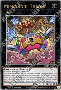 Mimighoul Throne (V.2 Quarter Century Secret Rare) 