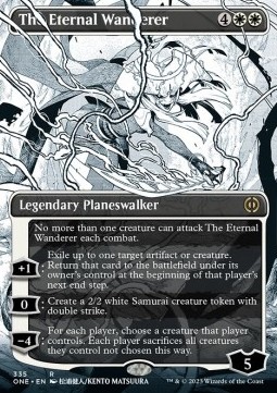 The Eternal Wanderer (V.1) - Phyrexia All Will Be One Extras 