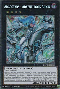 Argostars Adventurous Arion (V.2 Starlight Rare) 