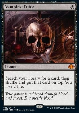Vampiric Tutor - Dominaria Remastered 