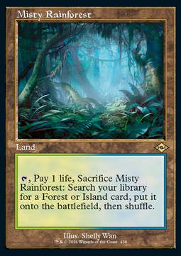 Misty Rainforest (V.1) - Modern Horizons 2 Extras 