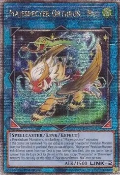 Majespecter Orthus Nue (V.2 Quarter Century Secret Rare) 