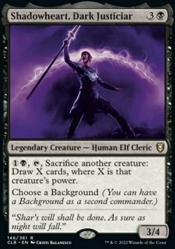 Shadowheart Dark Justiciar - Commander Legends Battle for Baldurs Gate 