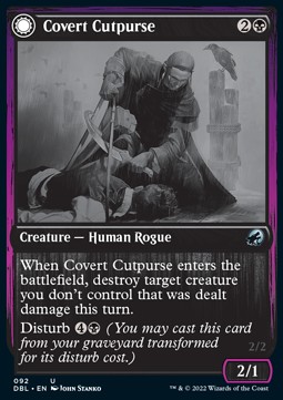 Covert Cutpurse // Covetous Geist 