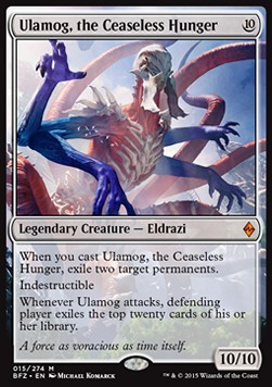 Ulamog the Ceaseless Hunger - Battle for Zendikar 