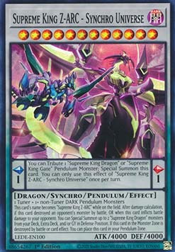 Supreme King Dragon Z ARC Synchro Universe 