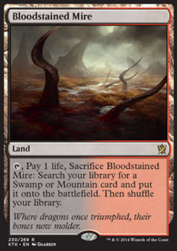 Bloodstained Mire - Khans of Tarkir 
