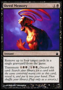 Shred Memory - Ravnica City of Guilds 