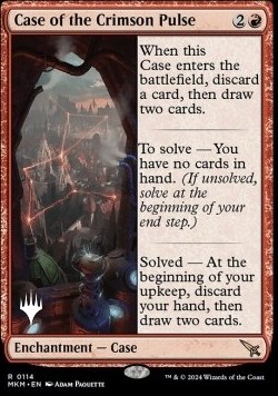 Case of the Crimson Pulse (V.2) - Murders at Karlov Manor Promos 