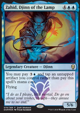 Zahid, Djinn of the Lamp 
